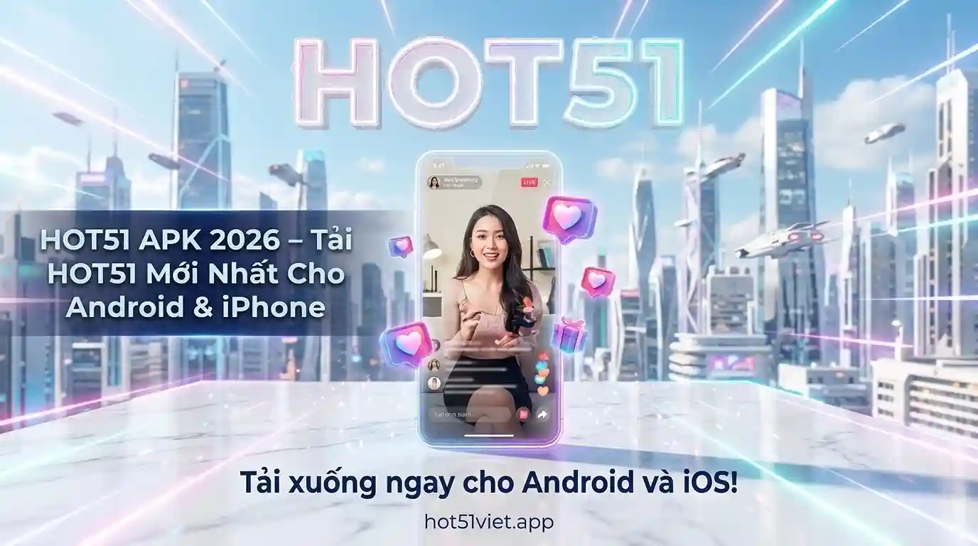 Tải Hot51 APK Live - Ứng Dụng Livestream & Giải Trí Hàng Đầu Việt Nam