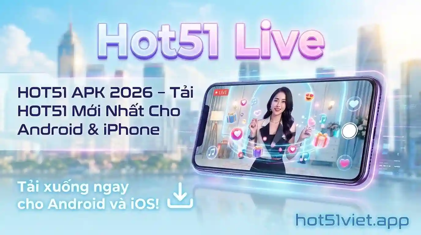 Tải Hot51 APK Live - Ứng Dụng Livestream & Giải Trí Hàng Đầu Việt Nam