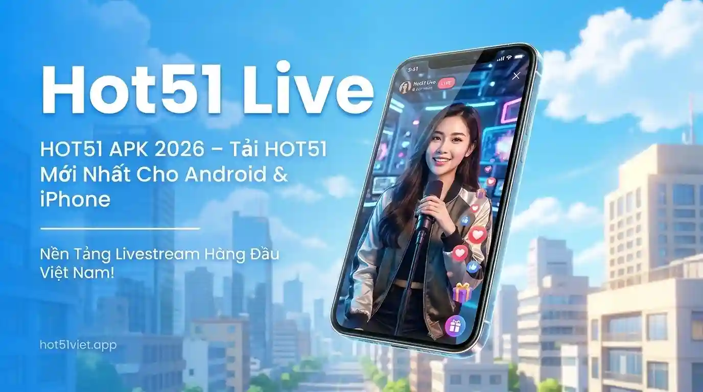 Tải Hot51 APK Live - Ứng Dụng Livestream & Giải Trí Hàng Đầu Việt Nam