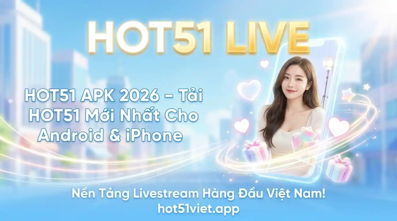 Tải Hot51 APK Live - Ứng Dụng Livestream & Giải Trí Hàng Đầu Việt Nam